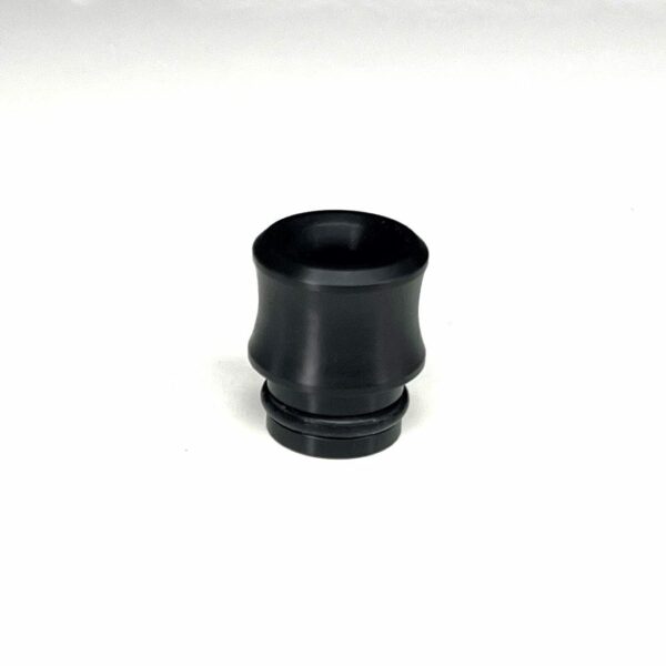 Drip tip Black Curvy delrin noir animodz